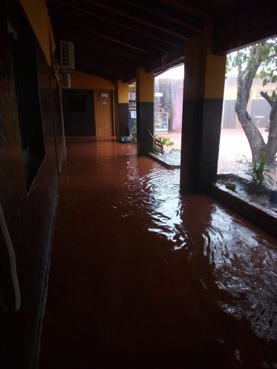 La ciudad de los asfaltos, donde las escuelas se inundan