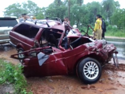 Accidente de tránsito deja dos muertos en Limpio