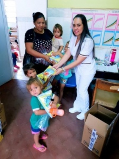 Distribuyen leche fortificada en Curuguaty
