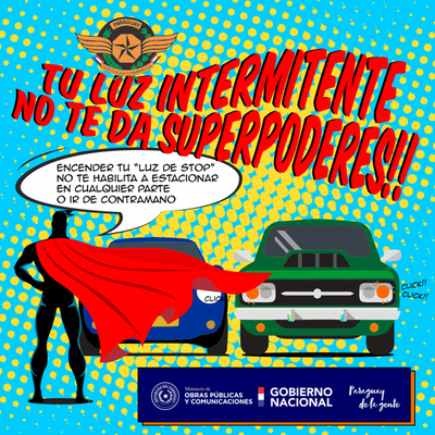 Caminera advierte con multar a quienes abusan de luces "pica pica"