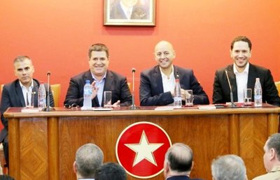 Cartes, en la primera sesión de la Junta