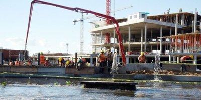 Megaobra está rodeada de agua, pero el MOPC sostiene que no se inundará