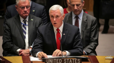 Pence pidió a la ONU que reconozca a Juan Guaidó como presidente