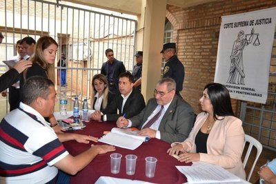 Ministros verificaron situación procesal de internos