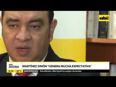 Martínez Simón genera mucha expectativa