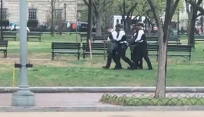 EE.UU.: Hombre intenta prenderse fuego frente a la Casa Blanca