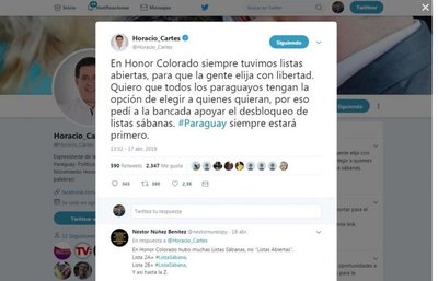 Oportunista respaldo a desbloqueo motiva dudas sobre real intención