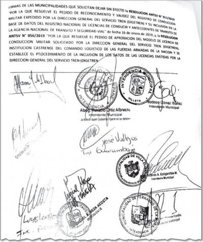 Atacan de ilegal permiso otorgado a los militares para expedir licencias