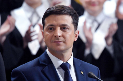 Un actor cómico es el nuevo presidente electo de Ucrania