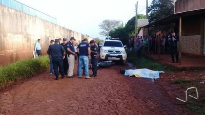 Asesinan de 15 balazos a un guardiacárcel en Pedro Juan Caballero