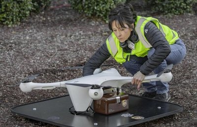 Drones para transportar muestras médicas