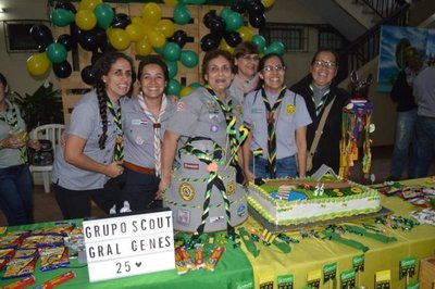 Grupo Scout Gral. Genes celebró su 25 aniversario
