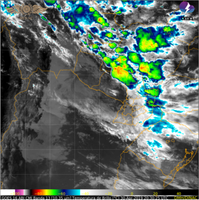 Persiste alerta de tormentas para cinco departamentos