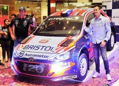 Sordo compartió su vivencia en la WRC