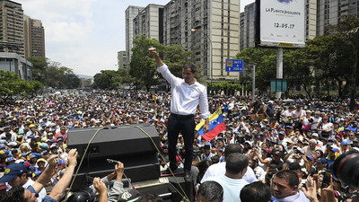 Guaidó asegura que “no hay vuelta atrás” hasta que salga Maduro