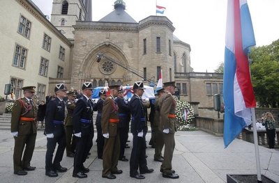 Familias reales de Europa despiden al gran duque Juan de Luxemburgo