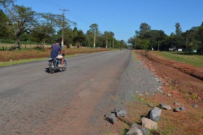 Sigue cierre de ruta en el cruce Yvyraty