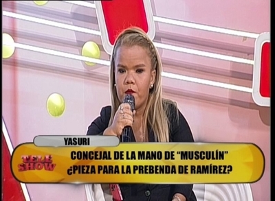 Yasuri quiere ser concejala, puso a prueba sus conocimiento sobre política