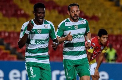Santaní también con desventaja