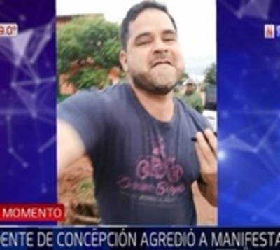 Intendente de Concepción es grabado agrediendo a una mujer