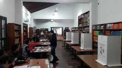 Funcionarios técnicos acompañaron elecciones de estudiantes en carácter de observadores