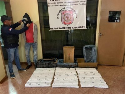 Trasladan dinamita a Asunción