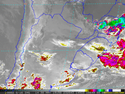 Alerta de tormentas para el Norte y Este de la Región Oriental