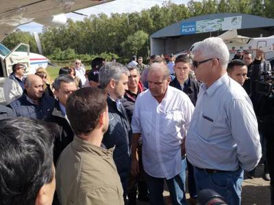Presidente verificará refulado de protección en Pilar