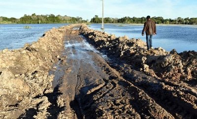 Ñeembucú: Pobladores se movilizan para exigir pavimentación