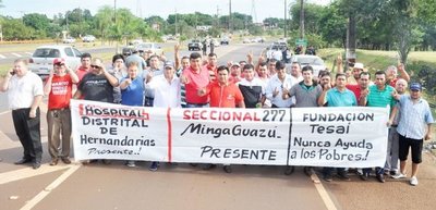 Reclaman zoquetes en Itaipú