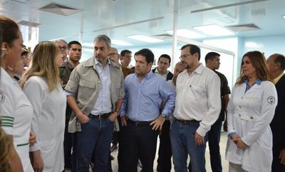 Abdo habilita varias obras en CDE