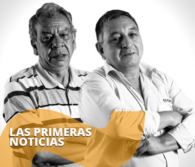 Las primeras noticias con Amado Farina y Domiciano Pereira