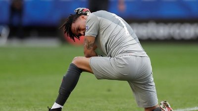 El increíble blooper de Gallese para el 2º gol de Brasil