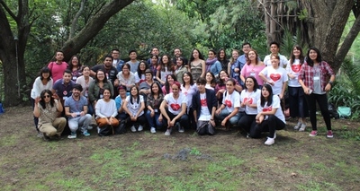 Más de 30 jóvenes y adolescentes participan de campamento de liderazgo