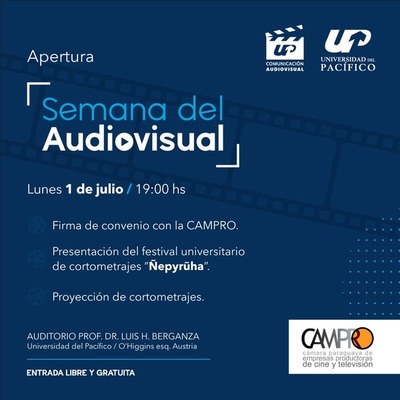 Estudiantes universitarios anuncian el Festival de Cortos “Ñepyrũha”