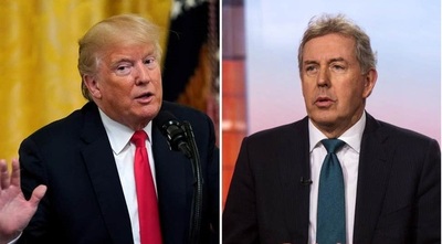 Tras un cruce de insultos con Trump, renunció el embajador británico en EE.UU.