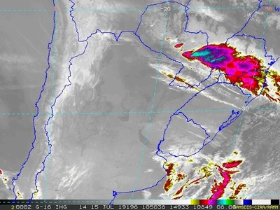 Pronostican jornada fresca y tormentas en centro y este de la región Oriental