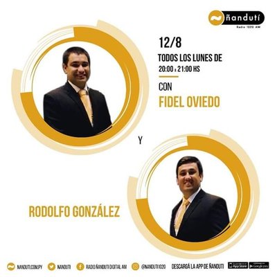 Doce Ocho con Fidel Oviedo y Rodolfo González