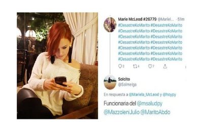 Funcionaria pública, víctima de “pyrawebs”: La mandaron al “freezer” por escribir #DesastreKoMarito