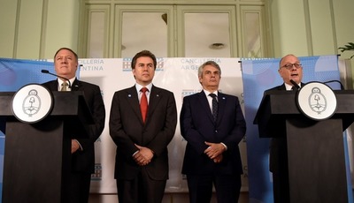 Argentina, Paraguay, Brasil y EE.UU. crearon mecanismo contra ilícitos y terrorismo