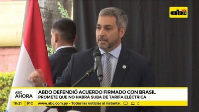 Ni pillos, ni peajeros: Abdo entregó peleado y legal beneficio para Paraguay