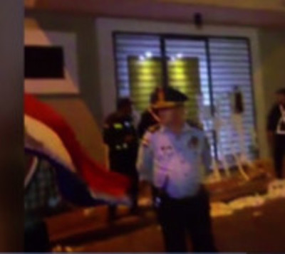 Escrachan a Pedro Alliana