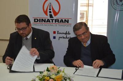Dinatran y Senac anuncian sistema de control por radar en rutas