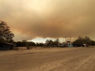 Controlan incendio en reserva del Chaco y verifican región afectada