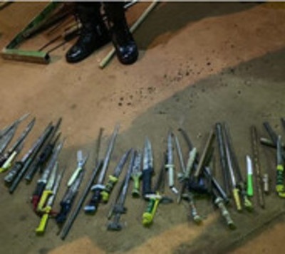 Hallan puñales y droga en requisa en cárcel de Itapúa