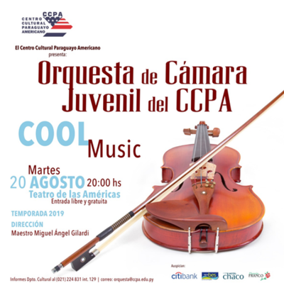 Orquesta de Cámara Juvenil del CCPA ofrecerá concierto este martes