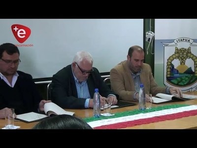 FIRMA DE ACUERDO ENTRE GOBERNACIÓN DE ITAPÚA