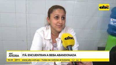Itá: Encuentran a beba abandonada