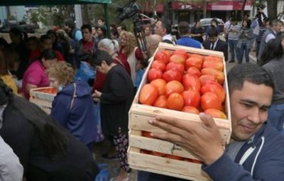 Feria de tomates en varios puntos del país en apoyo a los productores