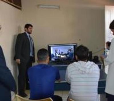 Realizan primera audiencia por videoconferencia en penal de CDE